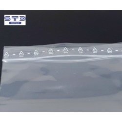 Sachet zip - 50µ - 100 x 150 mm (Colis de 1000 sachets)