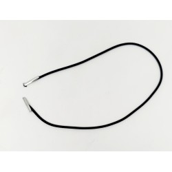 100pcs Cordon élastique avec boucle réglable, sangles d'oreille  antidérapantes corde à fil élastique, pour les fournitures d'artisanat de  bricolage (50 noir + 50 blanc)