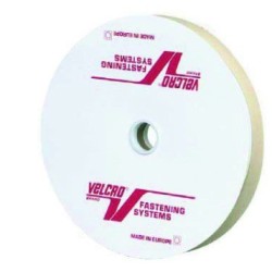 Pastille auto-agrippante  VELCRO 19 mm Blanc en rouleau-1120 pastilles